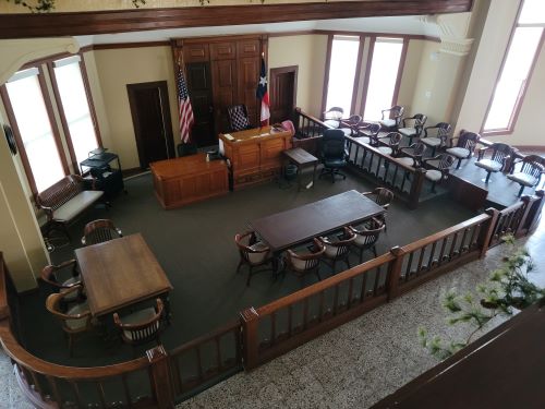 Over view of District Courtroom